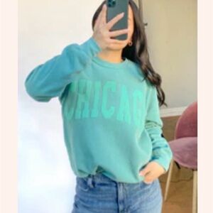 Chicago Graphic Sweatshirt - Green